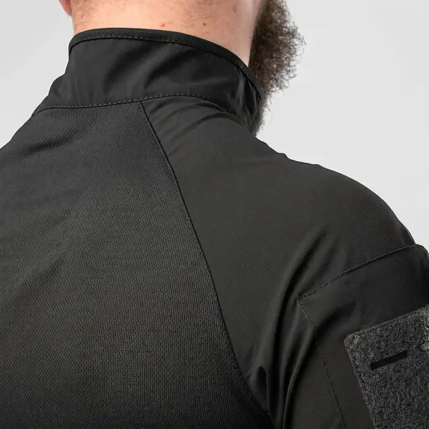 8 - Тактический летний костюм с убаксом Combatant Raider Core короткий рукав и шортами Rip-Stop PolyCotton SPECPROM. Черный