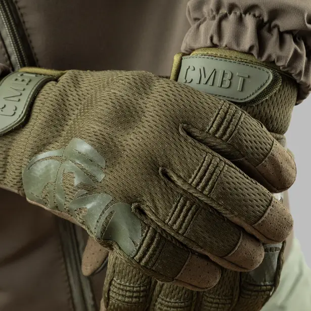 7 - Перчатки тактические Combatant A30. Олива