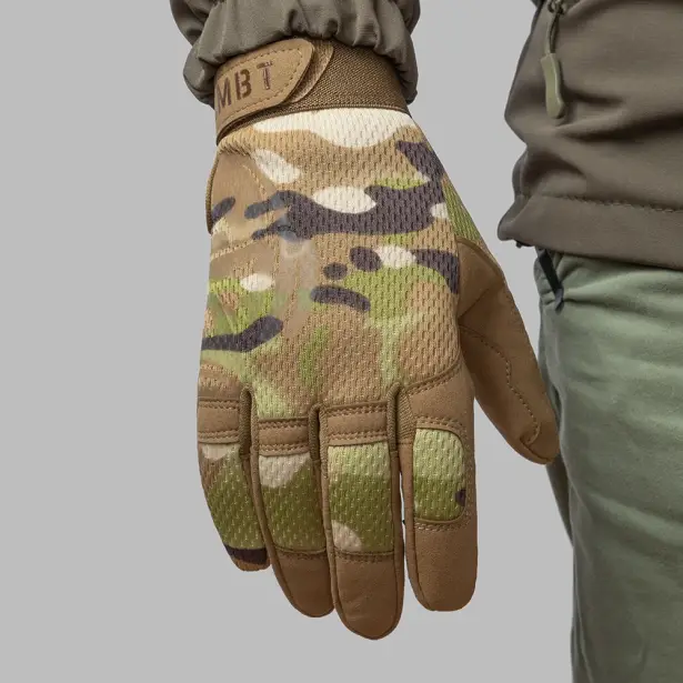 7 - Перчатки тактические Combatant A9. Мультикам