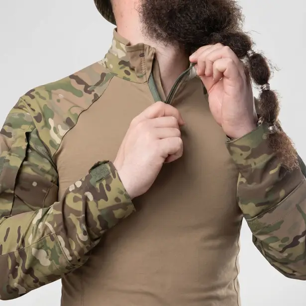 7 - Убакс тактический Combatant Raider Pro LS длинный рукав. Мультикам