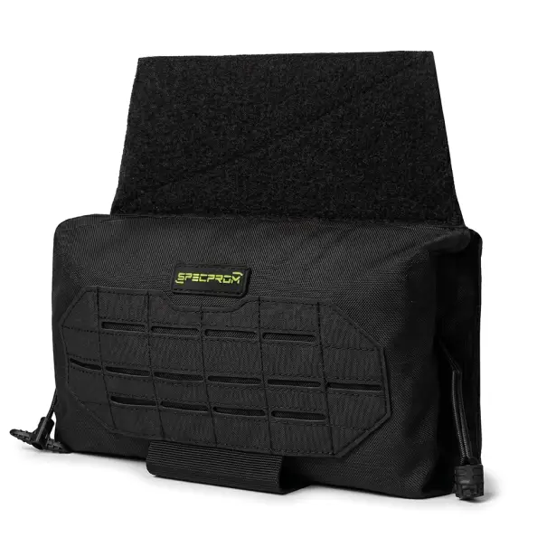 1 - Тунельна аптечка з балістичним захистом 1 клас SPECPROM Warmor 3.0 Roll. Чорний