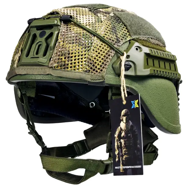 1 - Шолом Sestan-Busch Helmet BK-ACH-MC. Олива. (S-XL)