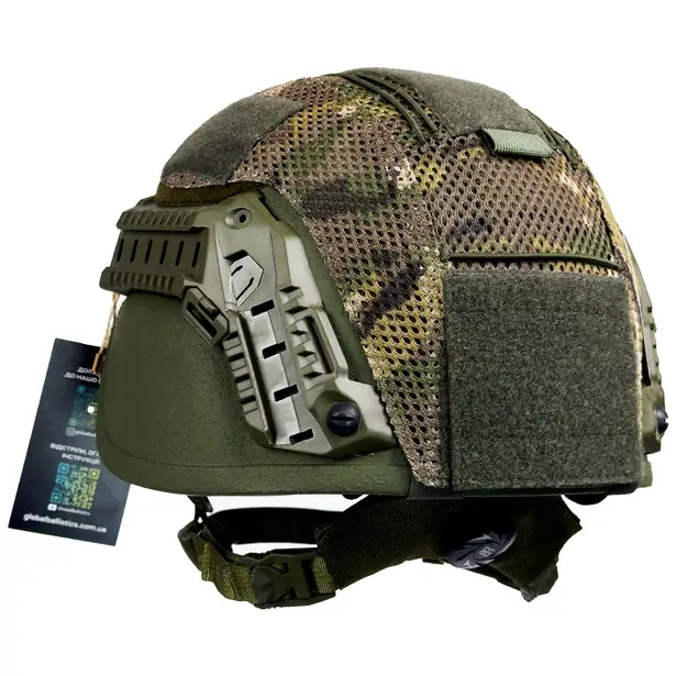 7 - Шолом Sestan-Busch Helmet BK-ACH-MC. Олива. (S-XL)