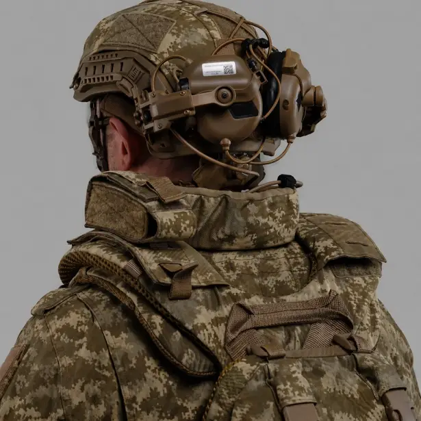 9 - Балістичний захист шиї Warmor Neck Protection 2.0. 1 клас SPECPROM. Піксель