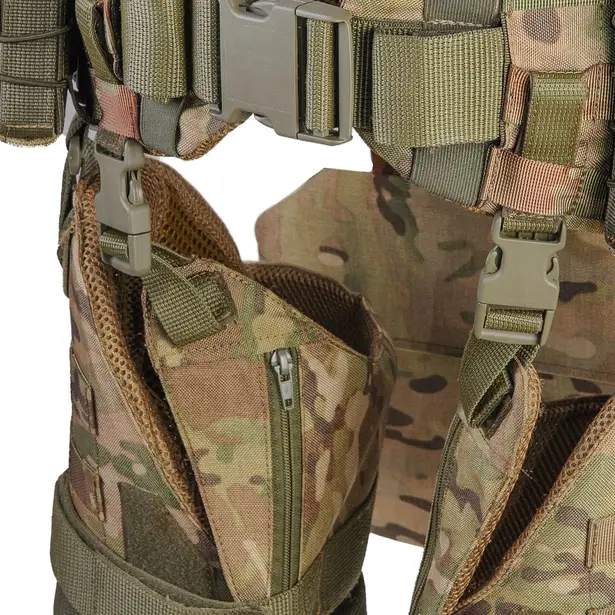 10 - Бронежилет Warmor Gen. 3. без плит, с захистом: шиї, плечей, бічних деталей (камербандів), наплічника, фартуха, пояса РПС, стегон ніг