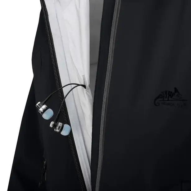 10 - Куртка жіноча Helikon Squall Hardshell Torrent Stretch. Чорний