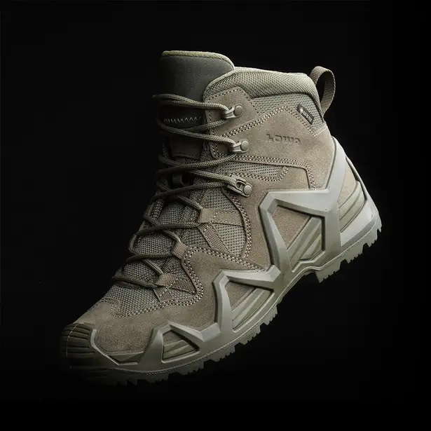 7 - Тактичні черевики Lowa Zephyr MK2 Gore-Tex® MID TF. Олива