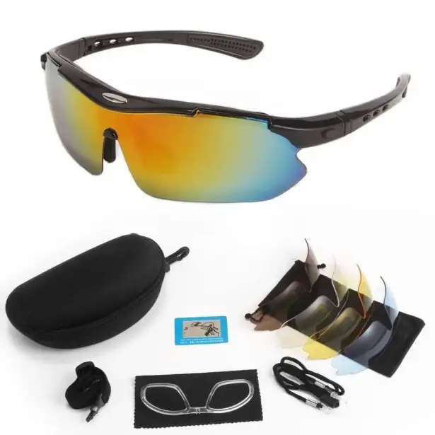 2 - Тактические очки с поляризацией Oakley prizm. Черный