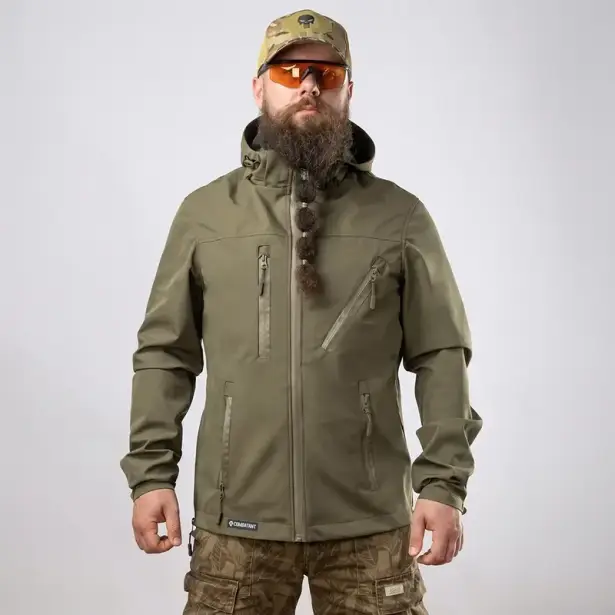 4 - Куртка Hardshell Combatant SHIFT PRO. Олива