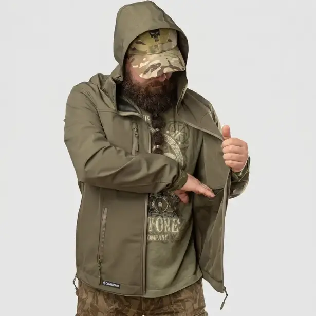 9 - Куртка Hardshell Combatant SHIFT PRO. Олива