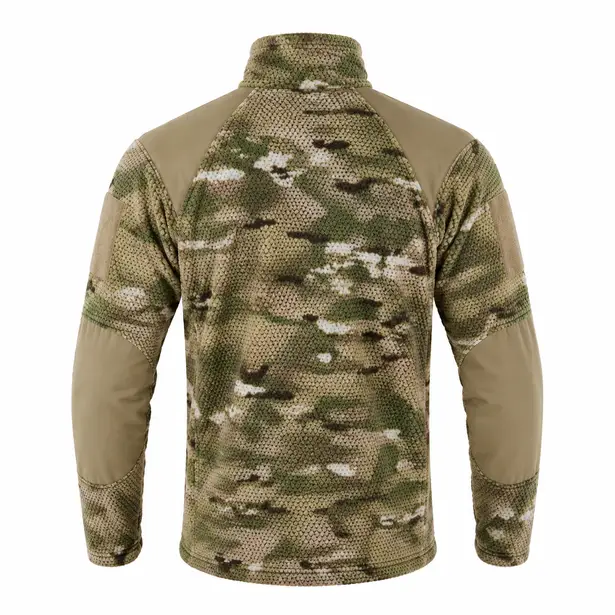 3 - Кофта тактична флісова Han-Wild Grid Fleece. Мультикам