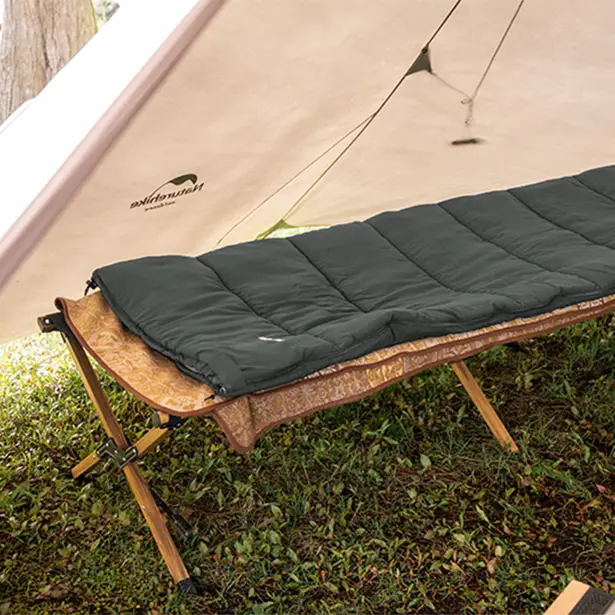 2 - Спальный мешок левый F150 NH22MSD05 Naturehike. Серый