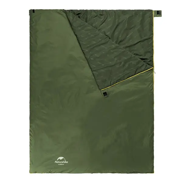 3 - Спальный мешок Naturehike LW180 Mini NH21MSD04 XL правый. Олива