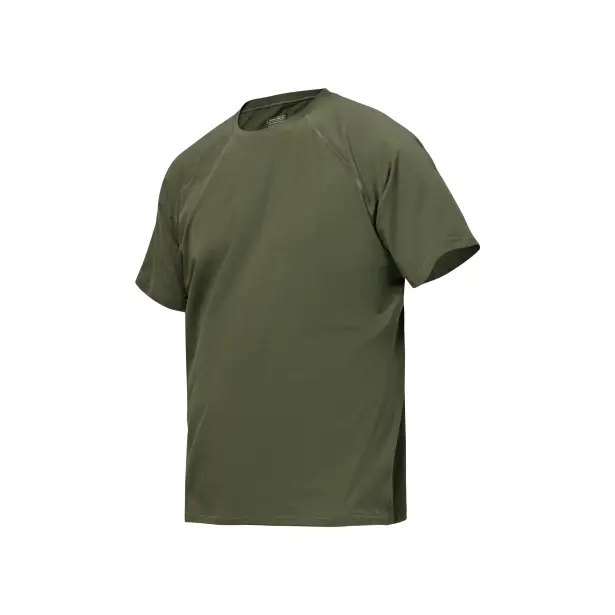 1 - Футболка Urban Cotton. Бавовна/еластан. Олива. Розмір XXL