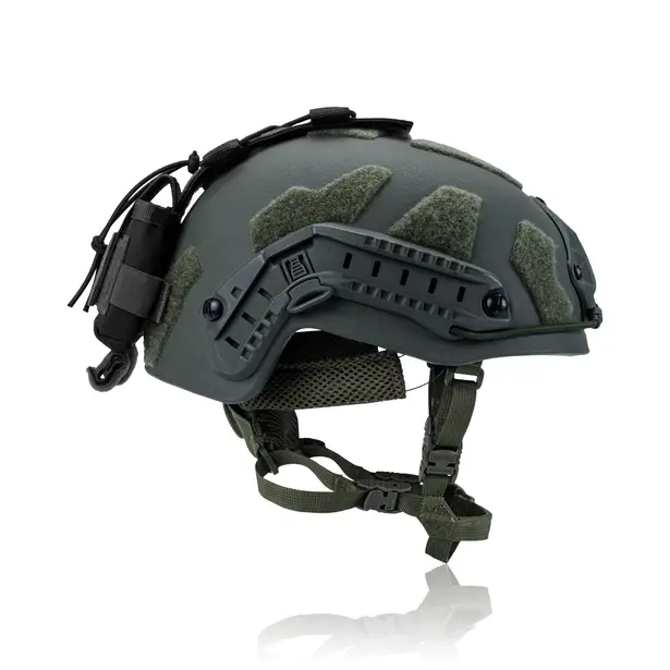 6 - Підсумок-противага для шолома (кріплення на тилову частину). Cordura 1000D. Чорний