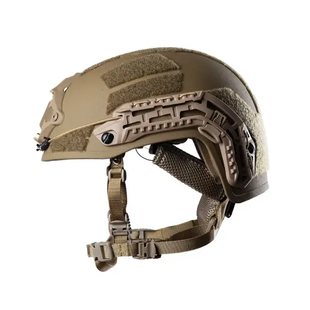 7 - Облегченный тактический шлем Combatant SuperLITEweight 1.1 kg. Баллистический (NIJ IIIA).  Койот. Размер L