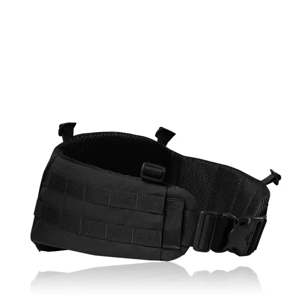 6 - Тактичний розвантажувальний пояс РПС 2 класу захисту, Cordura 1000D. Чорний. S/M