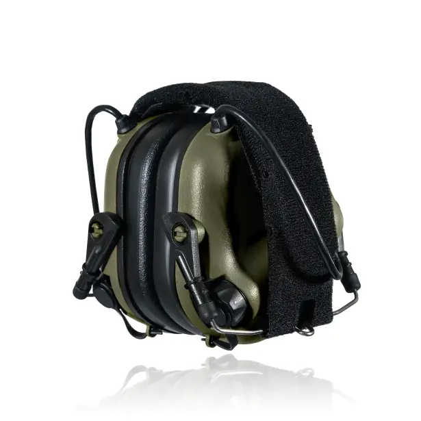 4 - Активные наушники Earmor M31 с оголовьем. Олива.