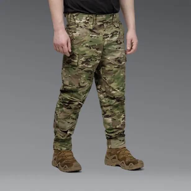 4 - Тактические брюки Battlegear Cargo. Цвет Мультикам. Размер L