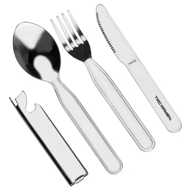 1 - Набор столовых приборов Pentagon Tac Maven Arne Multi cutlery. Серый