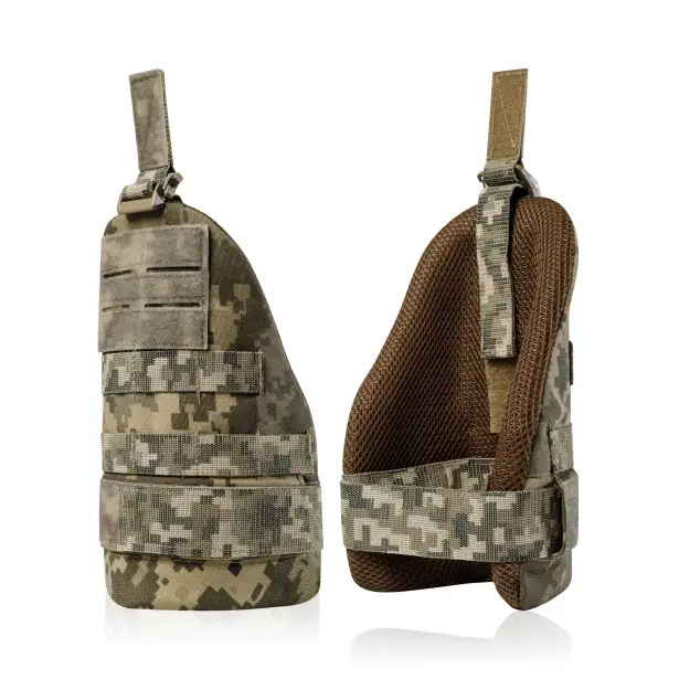 9 - Баллистическая защита плеч 2-го класса защиты. CORDURA 1000D. Пиксель
