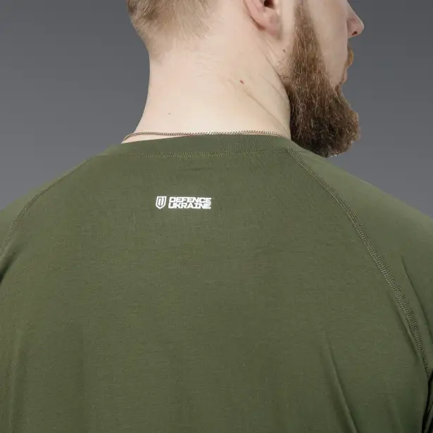 9 - Футболка Urban Cotton. Бавовна/еластан. Олива. Розмір XXL