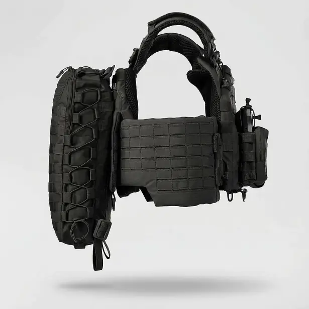 4 - Тактический рюкзак на 10л. Cordura 1000D. Черный