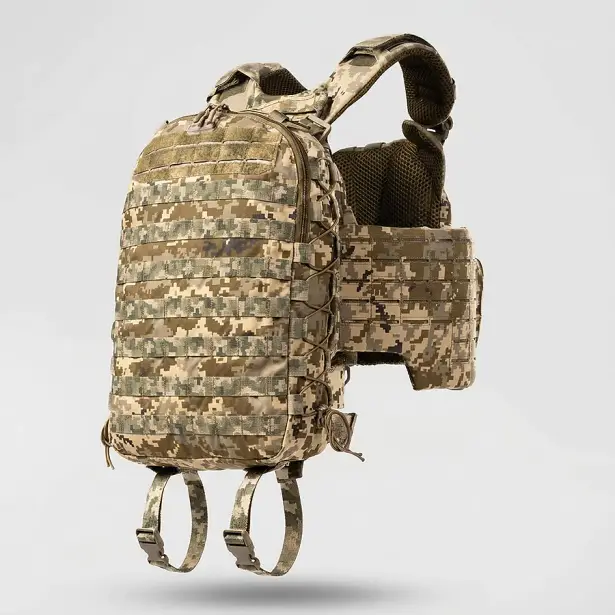 4 - Тактический рюкзак на 10л. Cordura 1000D. Пиксель