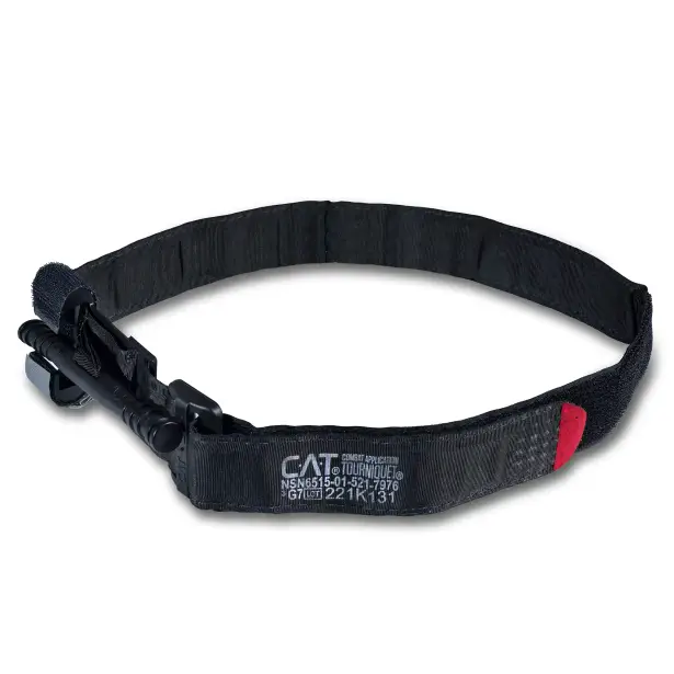 10 - Жгут-турникет CAT (Combat-Application-Tourniquet) GEN 7. (США) Красний