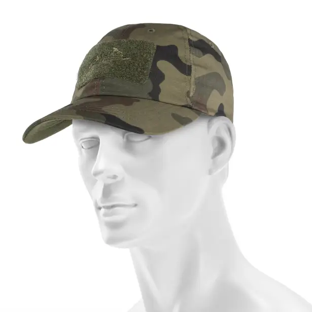 2 - Тактична кепка Helikon PolyCotton Ripstop складна. Лісова пантера
