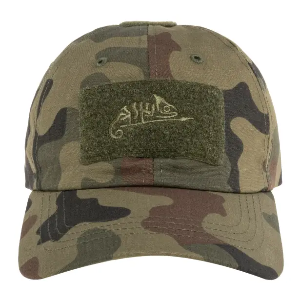 3 - Тактическая кепка Helikon PolyCotton Ripstop. Мультикам