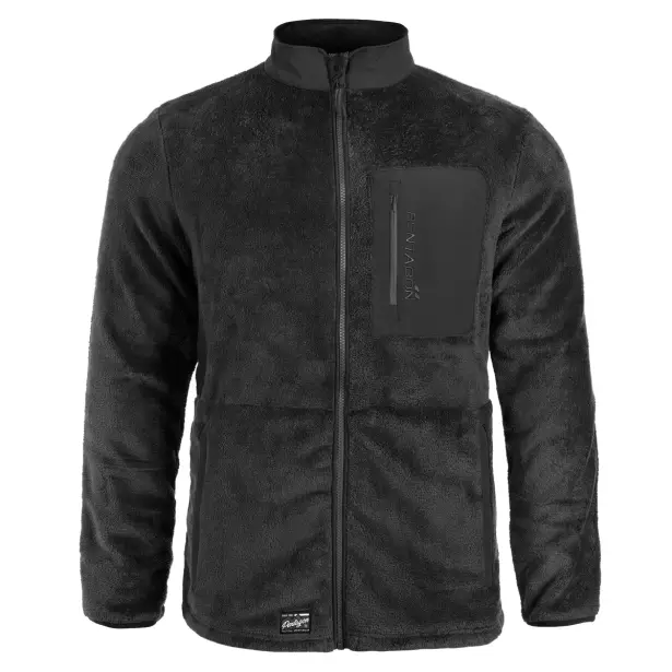 1 - Флісова кофта Pentagon Grizzly Full Zip. Чорний