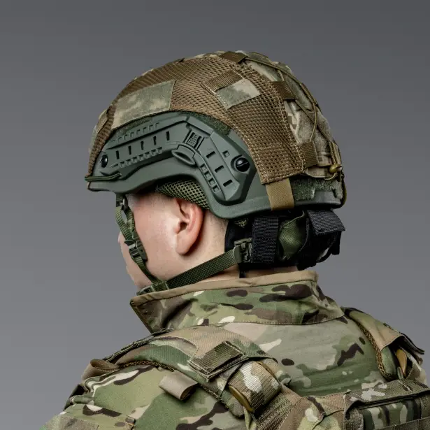 3 - Балістичний захист потилиці 2-го класу захисту. CORDURA 1000D. Чорний