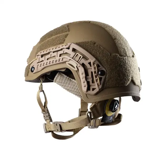 6 - Облегченный тактический шлем Combatant SuperLITEweight 1.1 kg. Баллистический (NIJ IIIA).  Койот. Размер L
