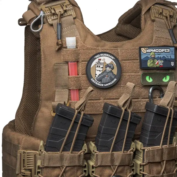 4 - Плитоноска VEPR, збільшена площа захисту. (аналог IOTV G4) Molle. Колір Койот. Розмір XL