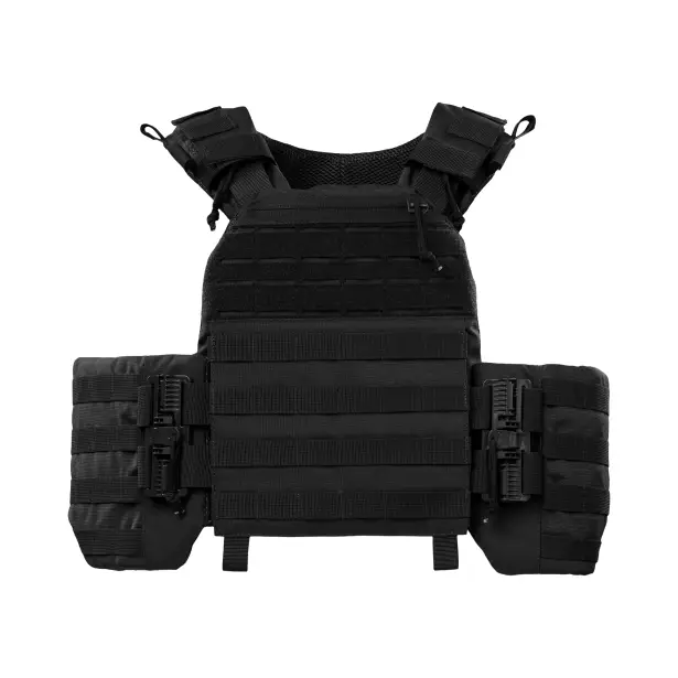 7 - Плитоноска TUR PRO Gen 2, система швидкого скидання. Molle. Колір Чорний. Розмір XL.