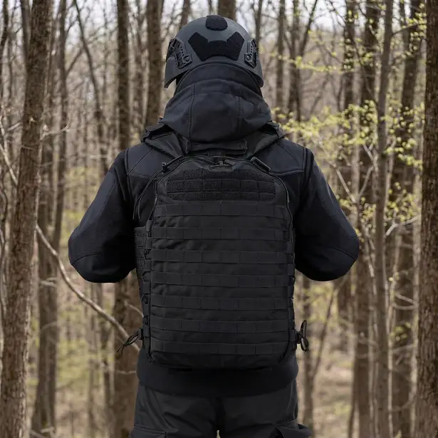 9 - Тактический рюкзак на 10л. Cordura 1000D. Черный