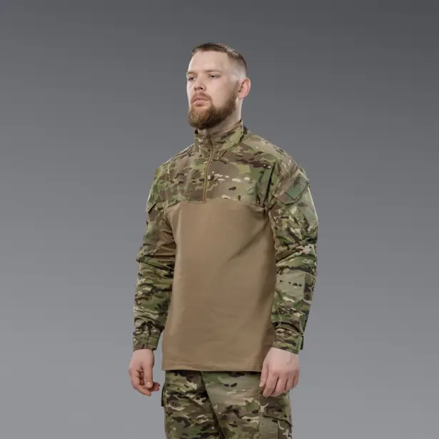 2 - Убакс BattleSkin Long. Тактическая рубашка. Мультикам. Размер: XL
