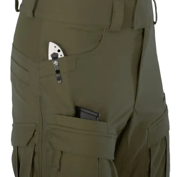 9 - Тактические штаны Helikon MCDU DyNyCo. Олива