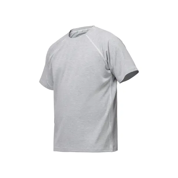 1 - Футболка Urban Cotton. Бавовна/еластан. Сіра. Розмір L
