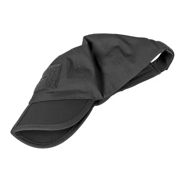 3 - Тактична кепка Helikon PolyCotton Ripstop складна. Чорний
