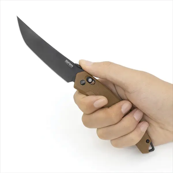 5 - Ніж складний SRM 9211-GB, коричневий
