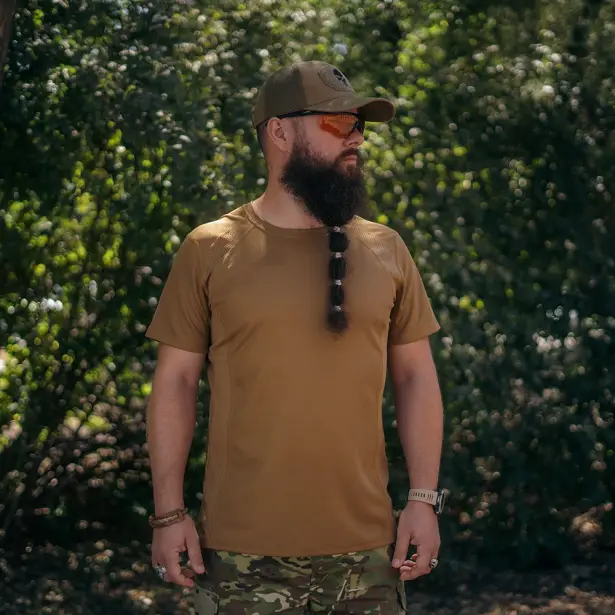 2 - Футболка Combatant Striker. Койот. Розмір L