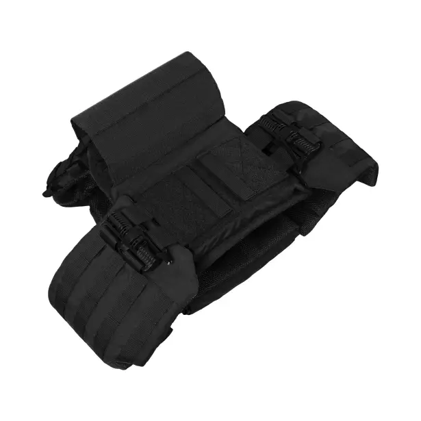6 - Плитоноска TUR PRO Gen 2, система швидкого скидання. Molle. Колір Чорний. Розмір XL.