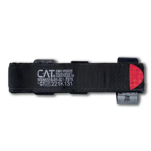 11 - Жгут-турникет CAT (Combat-Application-Tourniquet) GEN 7. (США) Красний