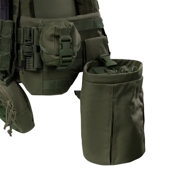 8 - Плитоноска TUR PRO Gen 2, (Комплект 7 підсумків) з системою швидкого скидання. Molle. Колір Олива. Розмір M.