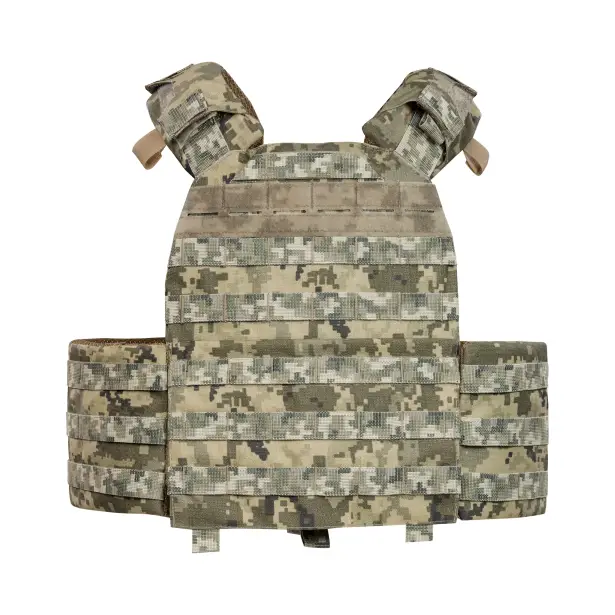 2 - Плитоноска КРУК, система быстрого сброса. Molle. Цвет Пиксель.