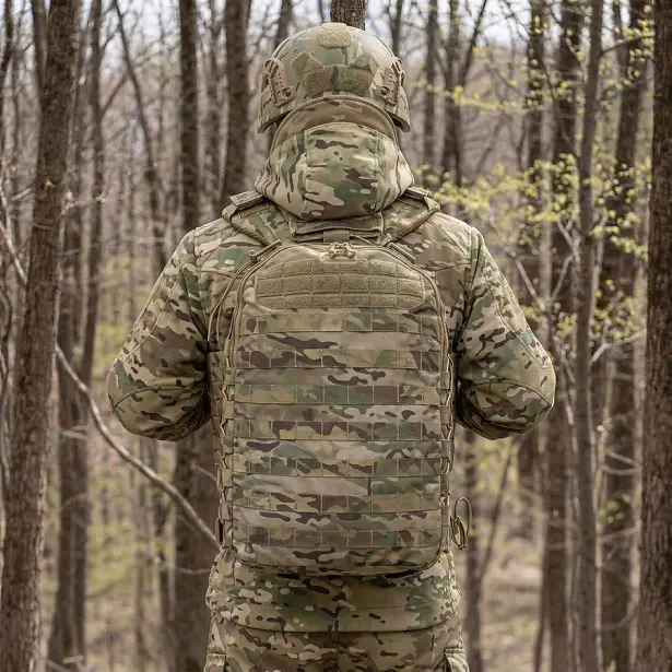 10 - Тактический рюкзак на 10л. Cordura 1000D. Мультикам