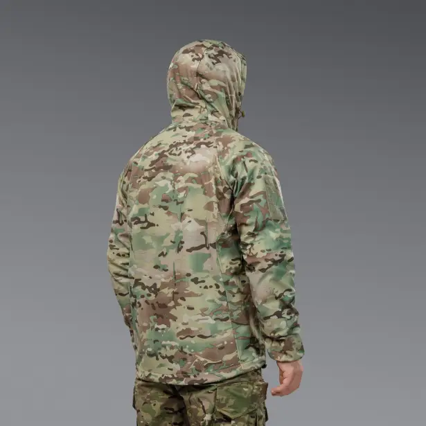5 - Куртка тактична SoftShell APEX Flex. Осінь-Весна Мультикам. Розмір XL