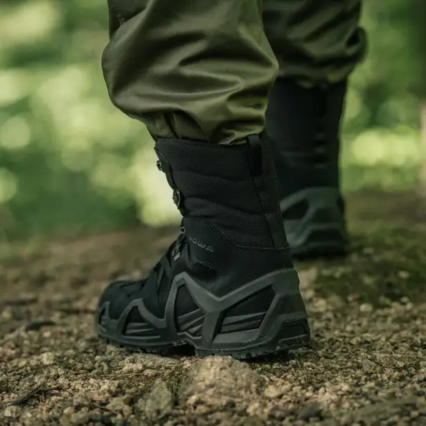 11 - Тактические берцы Lowa Zephyr HI MK2 Gore-Tex® MID TF. Черный